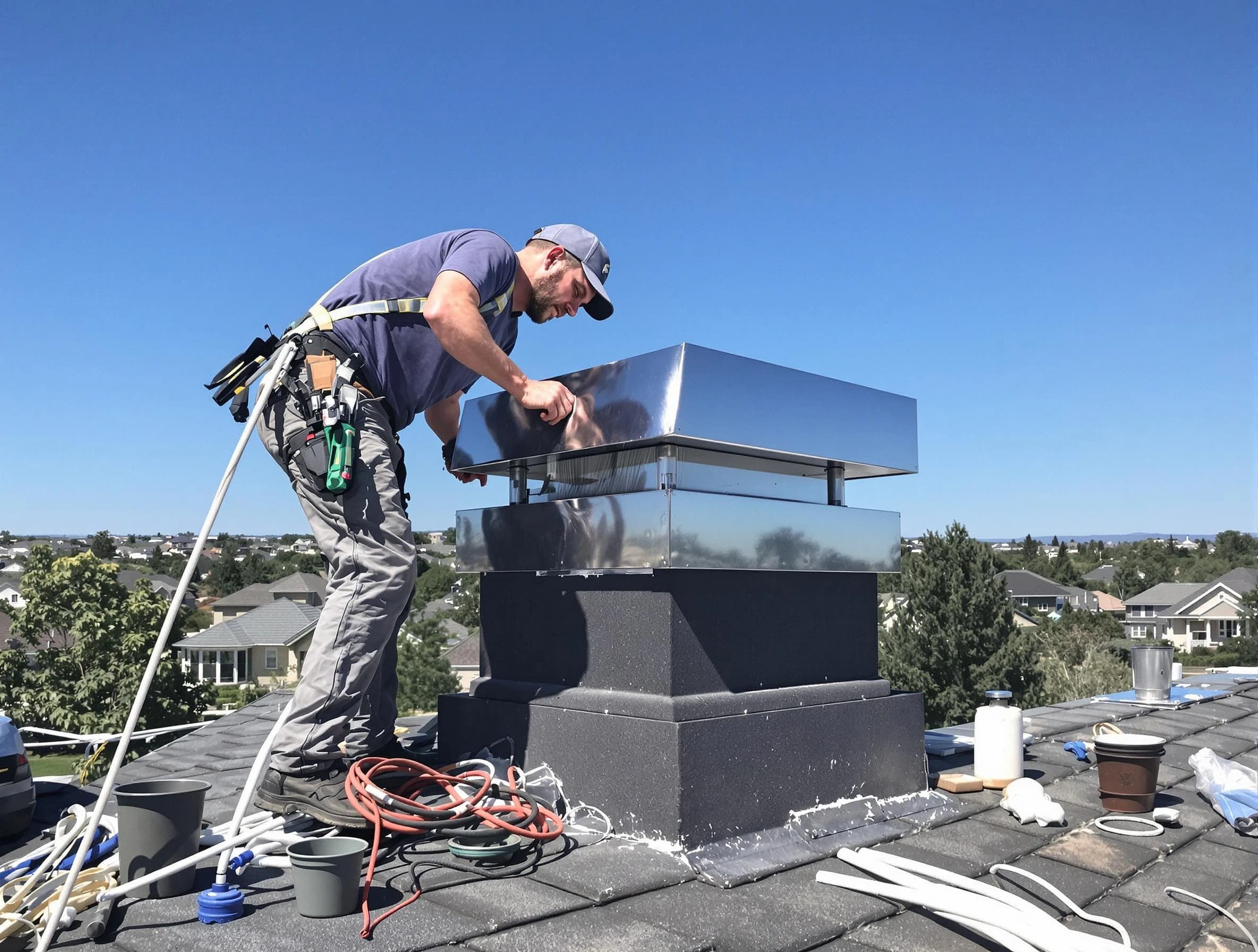 Chimney Cap Services service in Dacono, CO