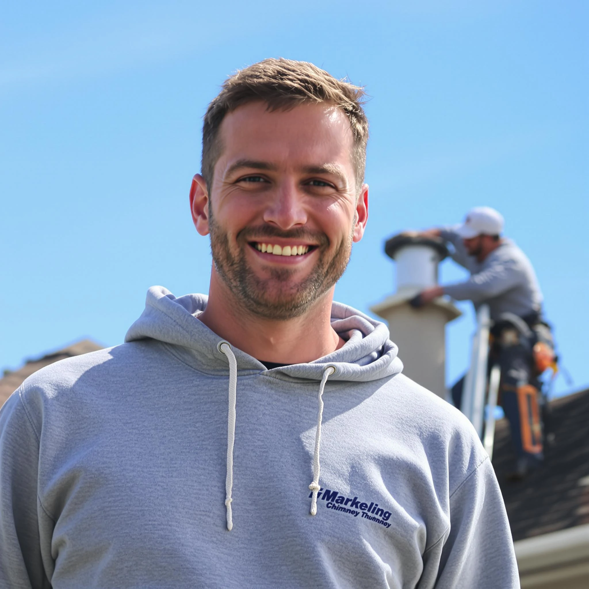 The Dacono Chimney Sweep team.